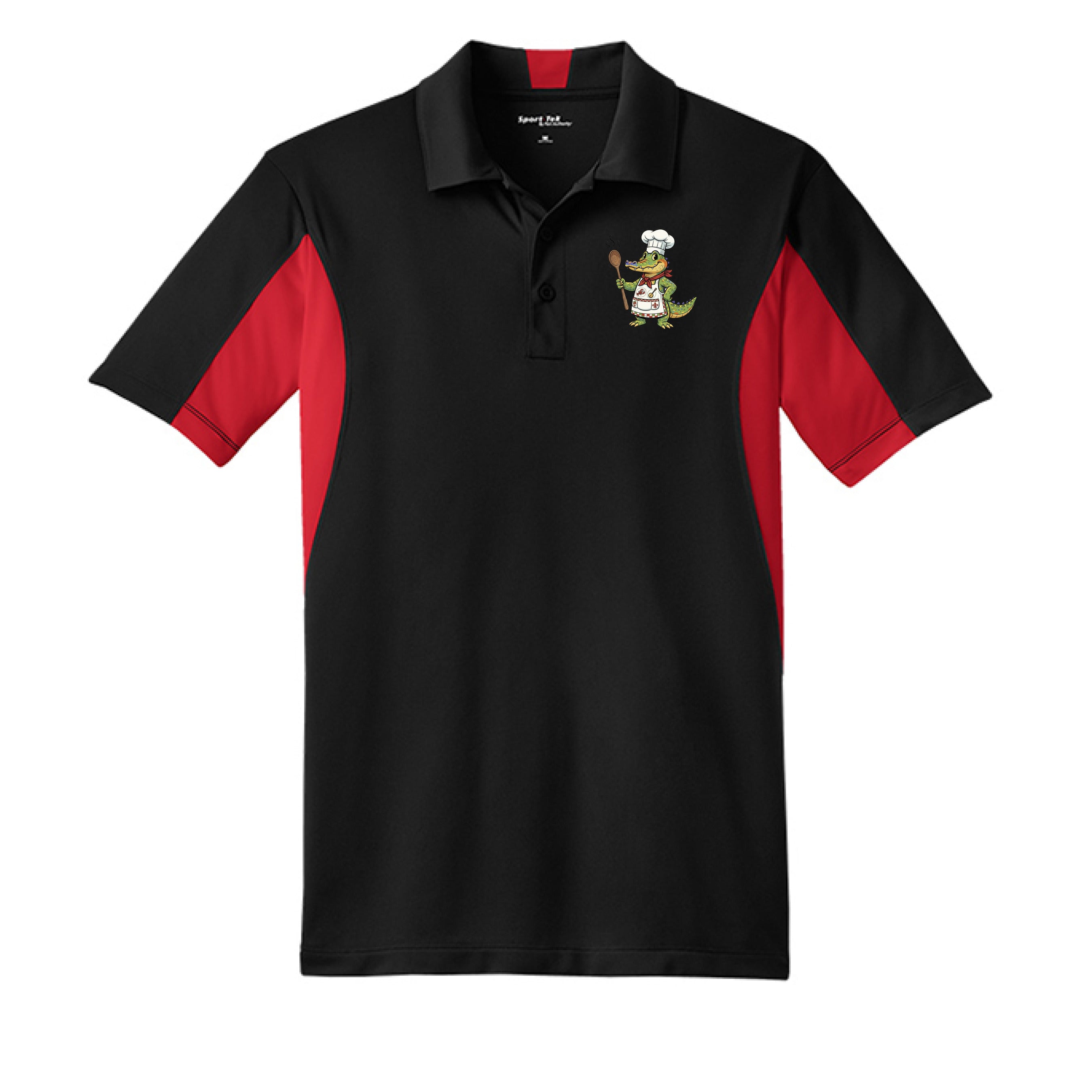 Black/Tr Red - FRONT