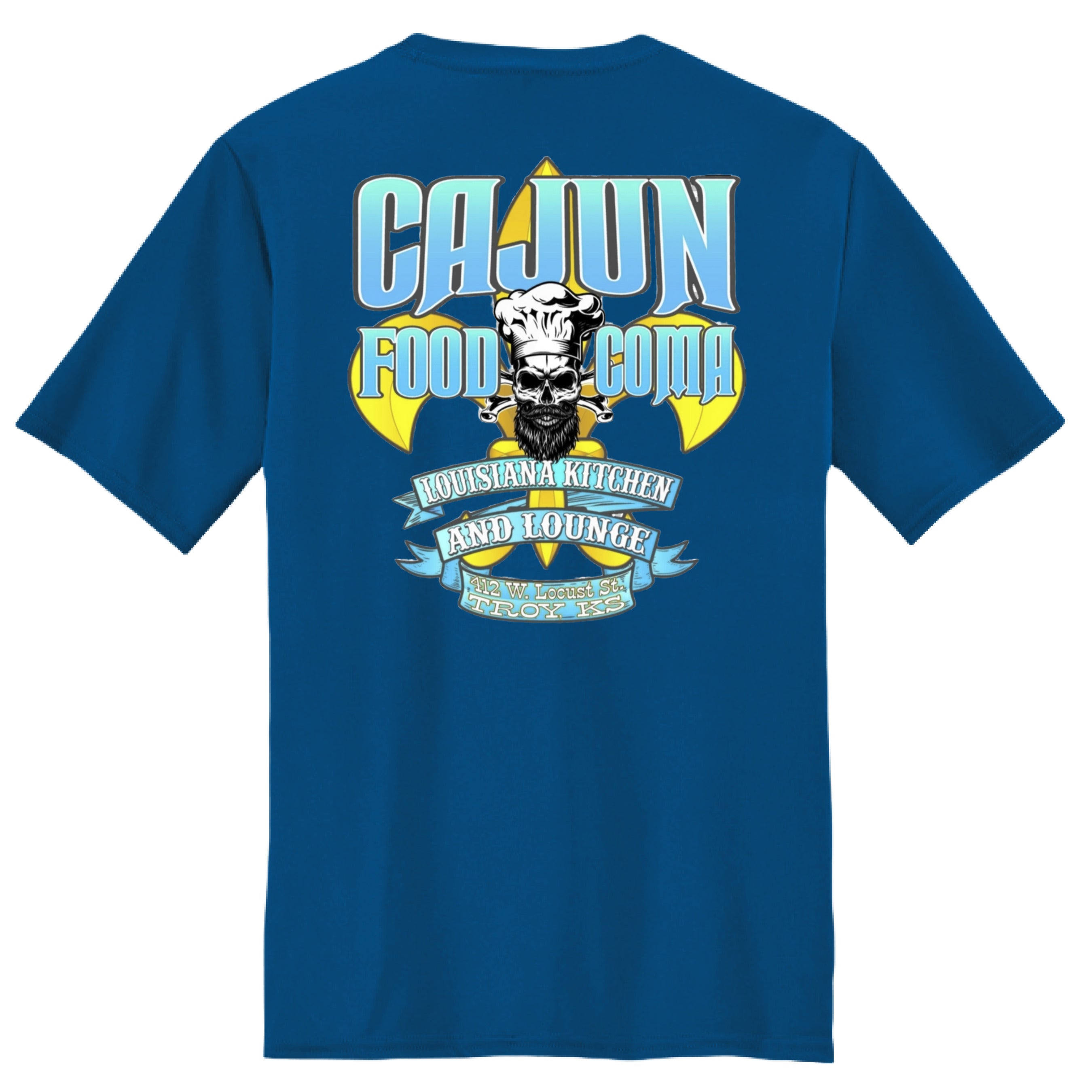 Neon Blue - BACK