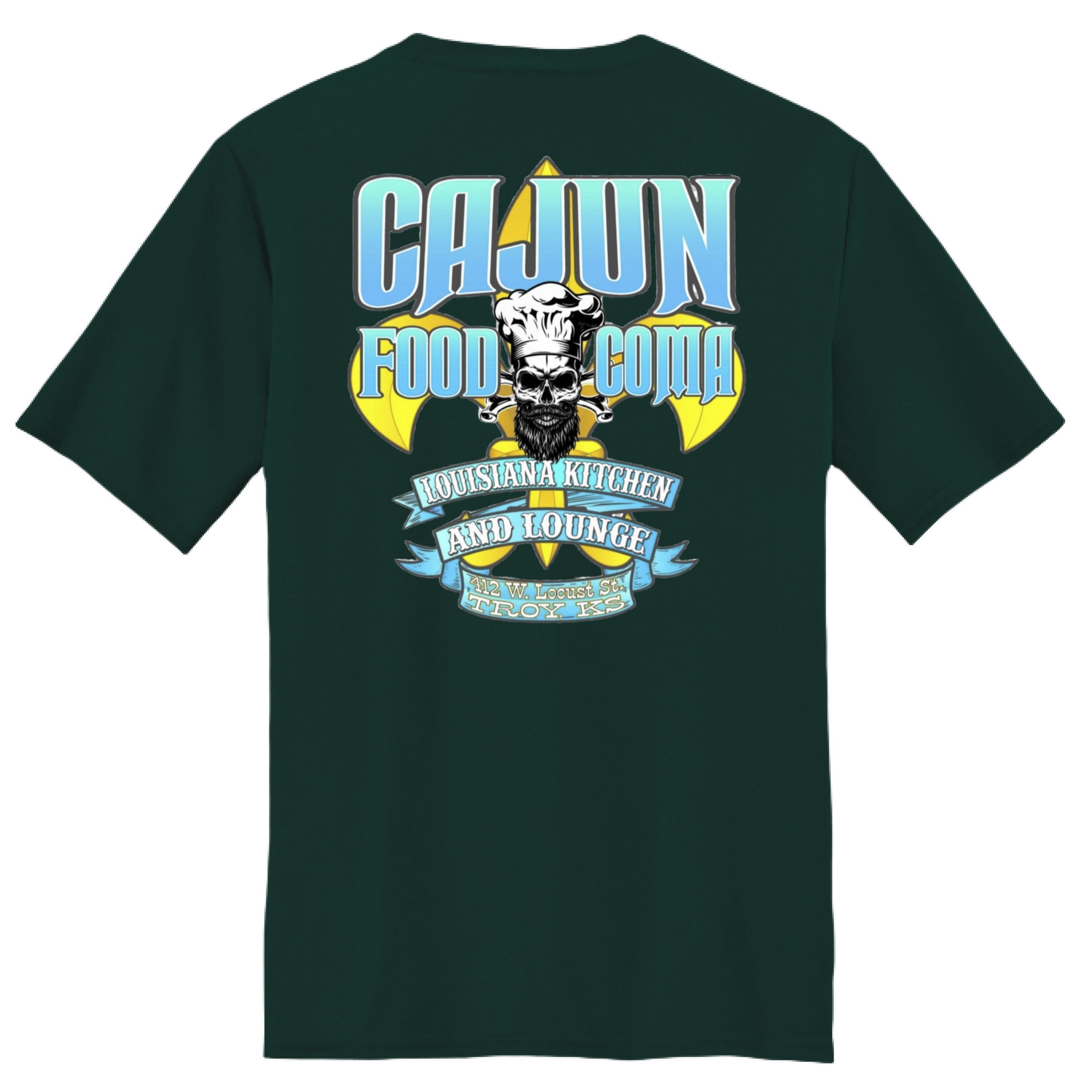 Dark Green - BACK